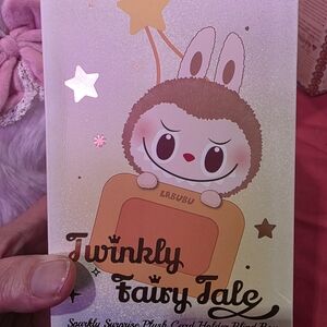 Twinkly Fairy Tale Sparkle Surprise Plush Card Holder - Brown and White